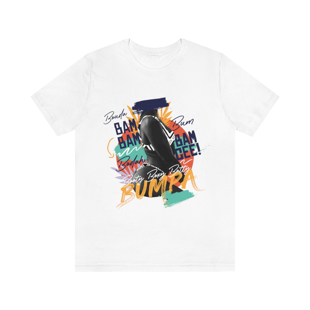 Caribbean Talks BUTTOCKS Tee- 1 sided