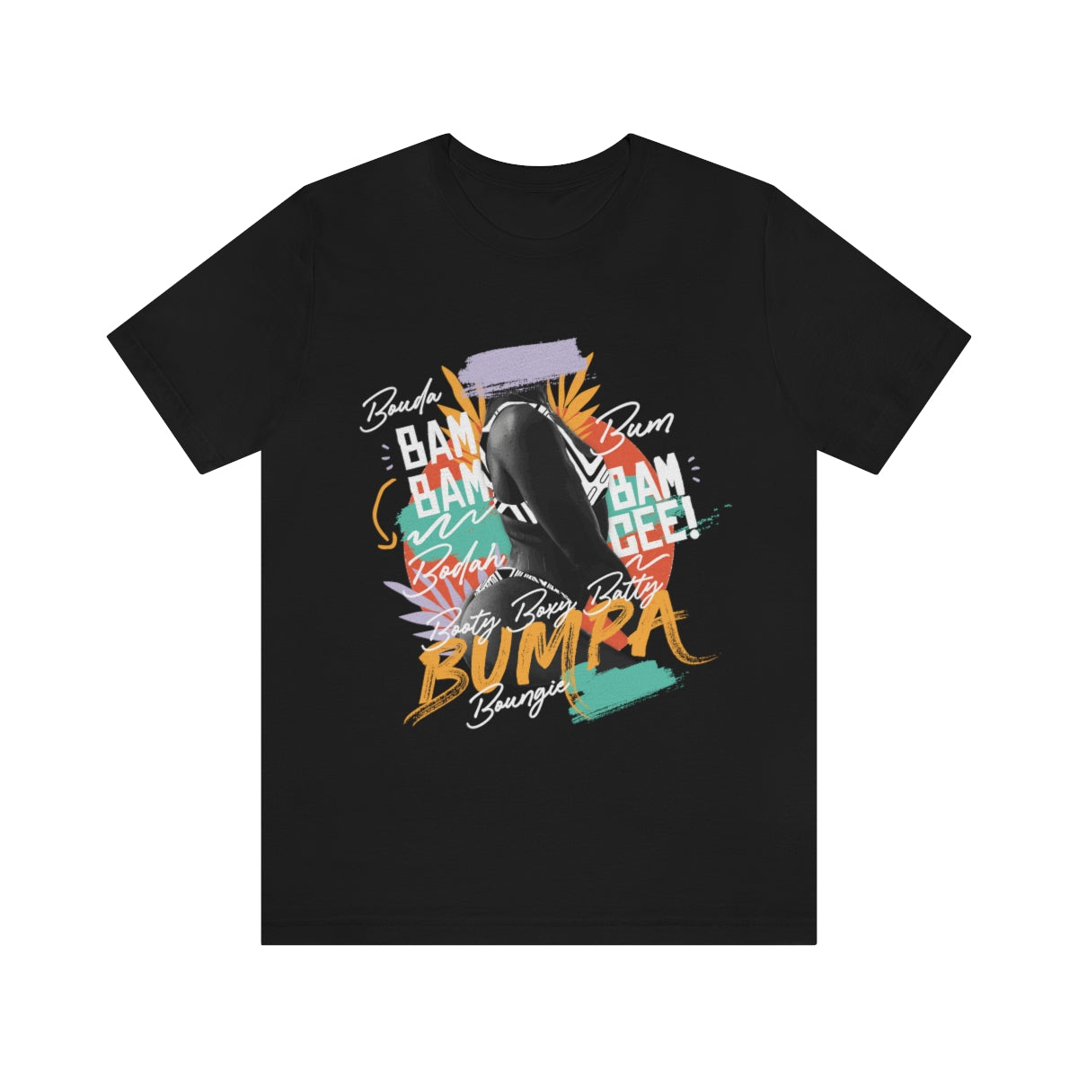 Caribbean Talks BUTTOCKS Tee- 1 sided