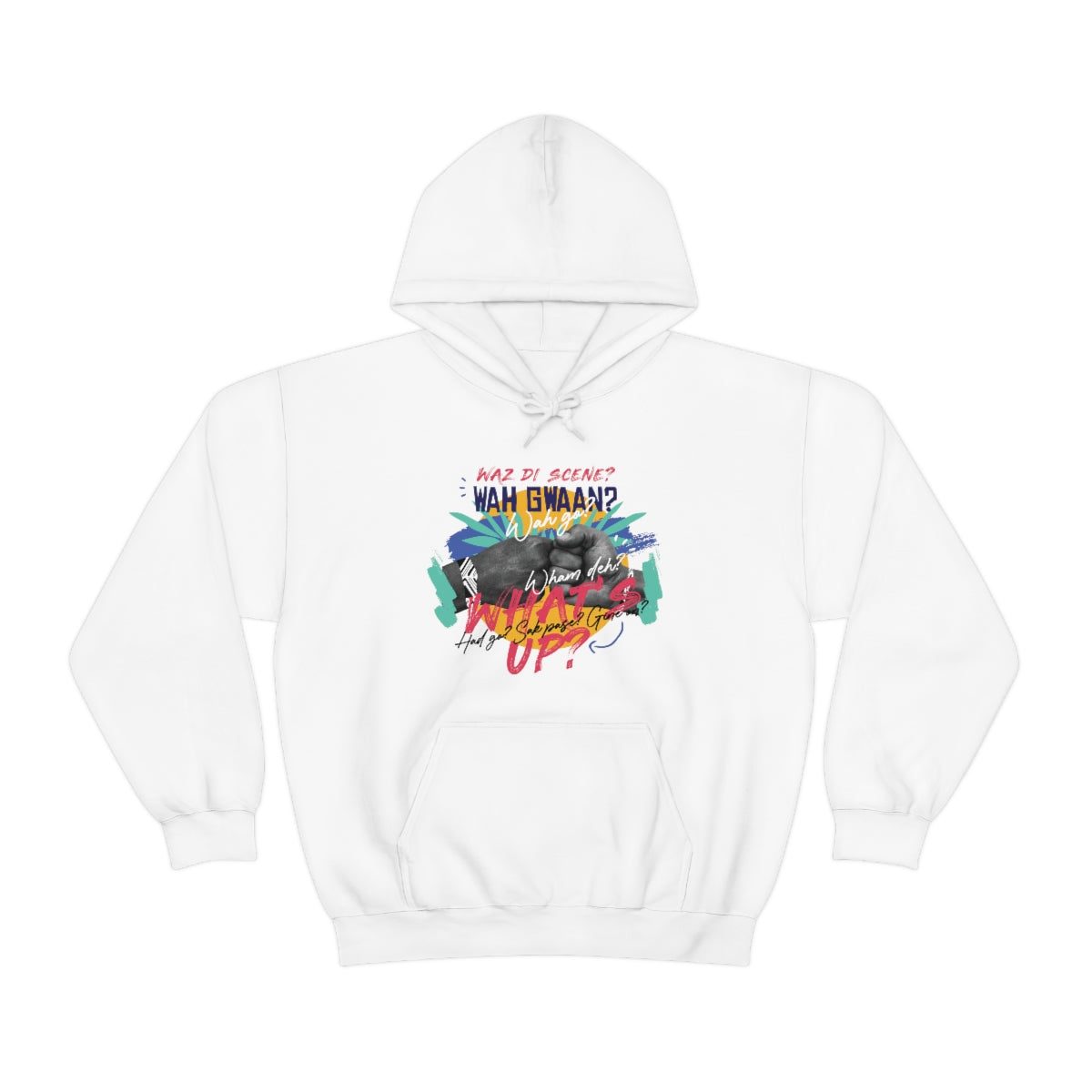 Caribbean Talks "WHAT'S UP" Unisex Hoodie