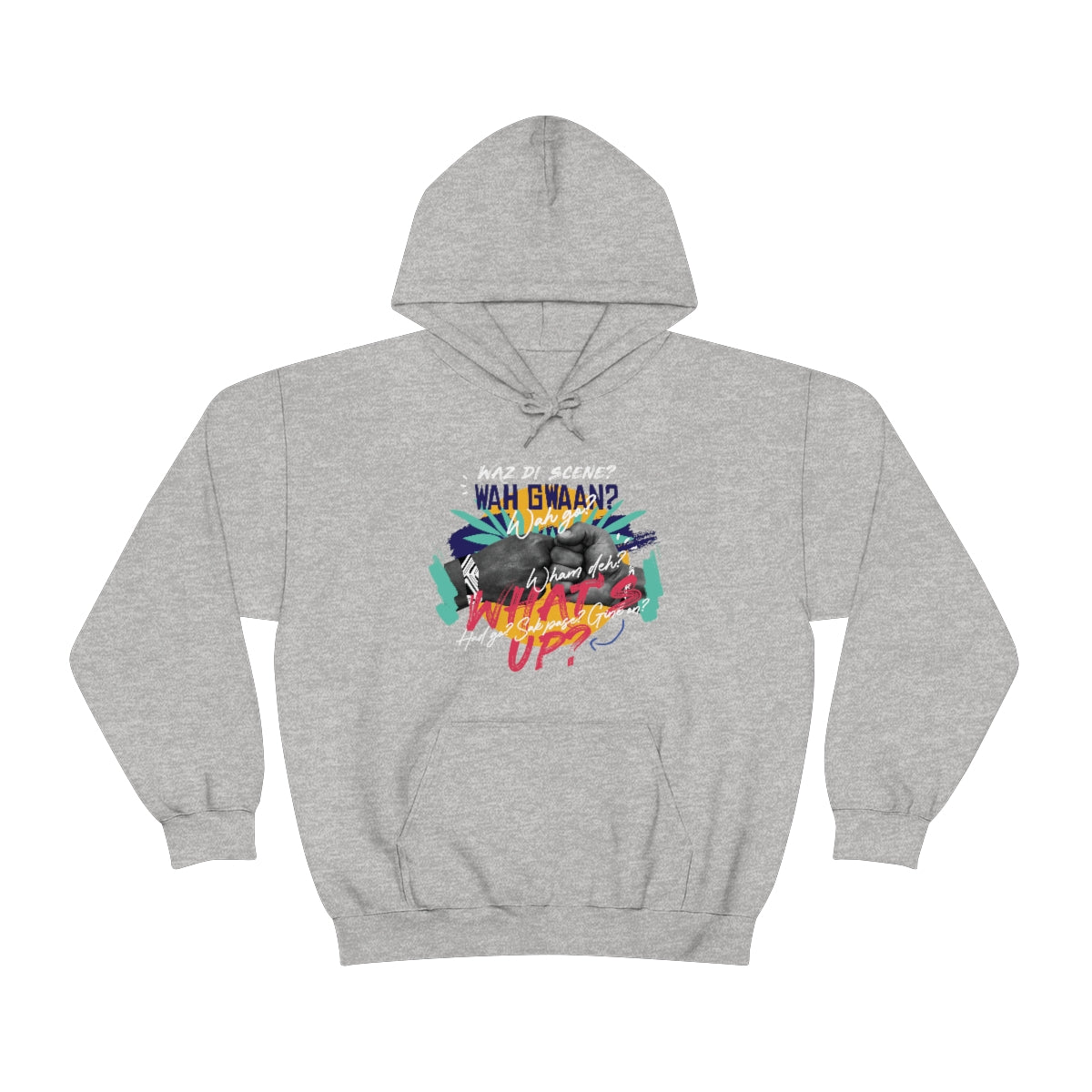 Caribbean Talks "WHAT'S UP" Unisex Hoodie
